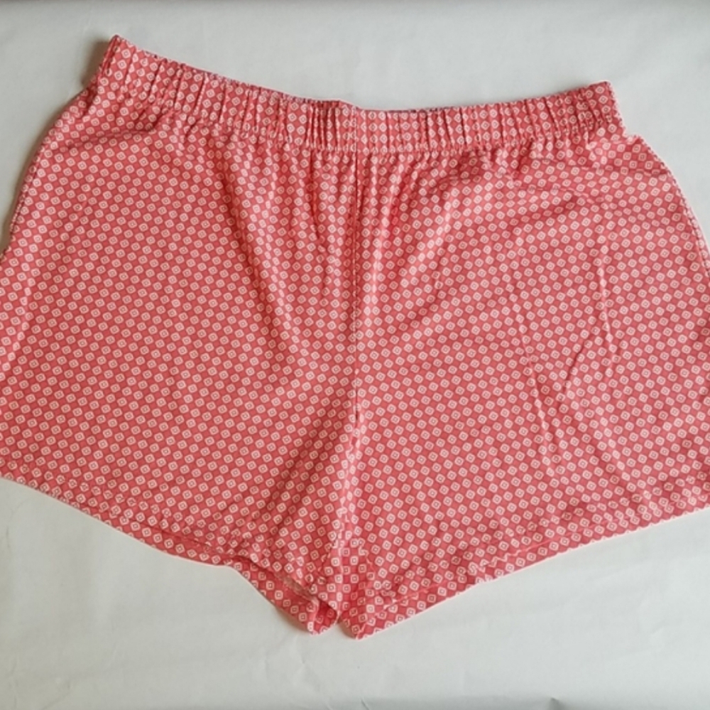 Liz Claiborne Sleepwear Bottoms Pink Gingham Design Size XL